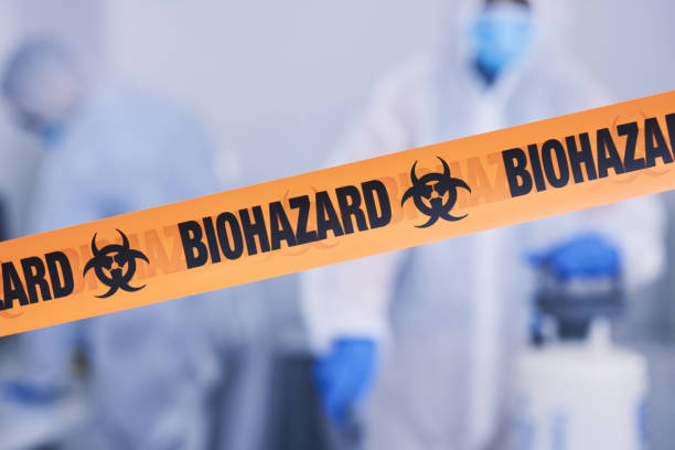 Professional Infectious Disease Decontamination technician working in Chatham, VA